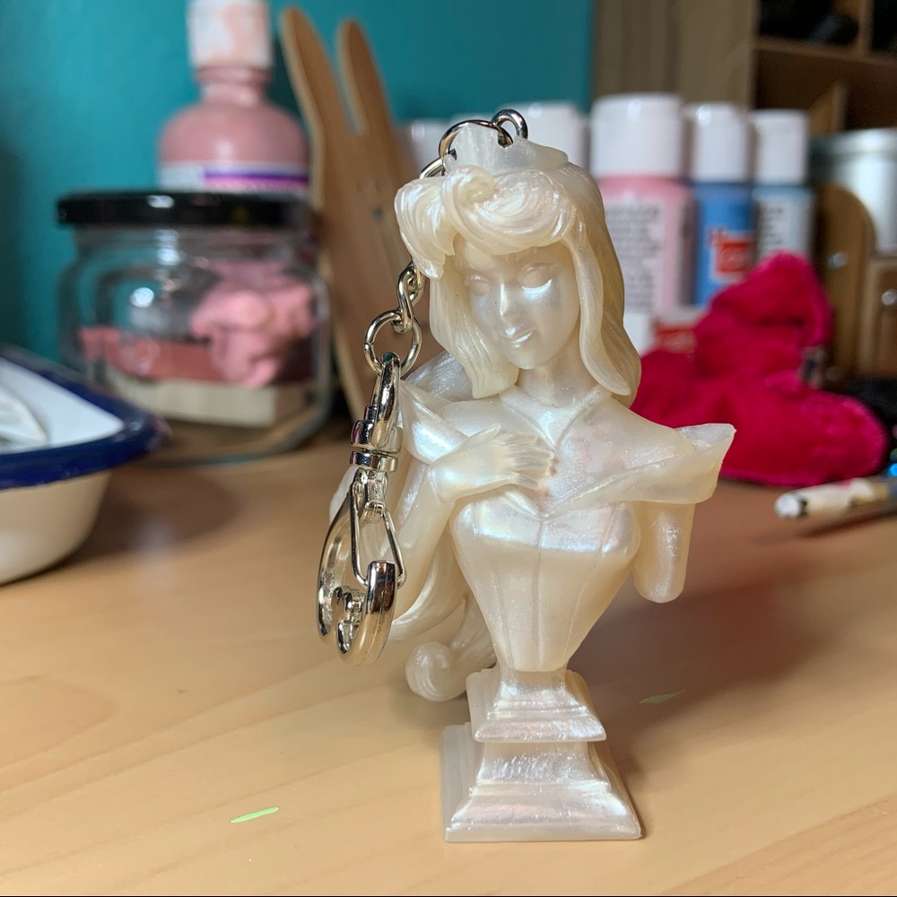 Handmade Aurora keychain